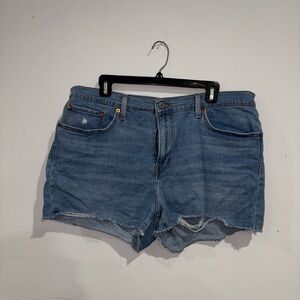Levi's Blue Denim Women's Shorts